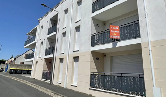 Vue facade immeuble T3 à louer sur Tours Nord | LOCATION 37