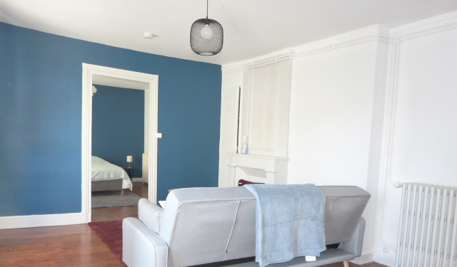 image pièce principale appartement type 2 meublé loué sur Tours | LOCATION 37