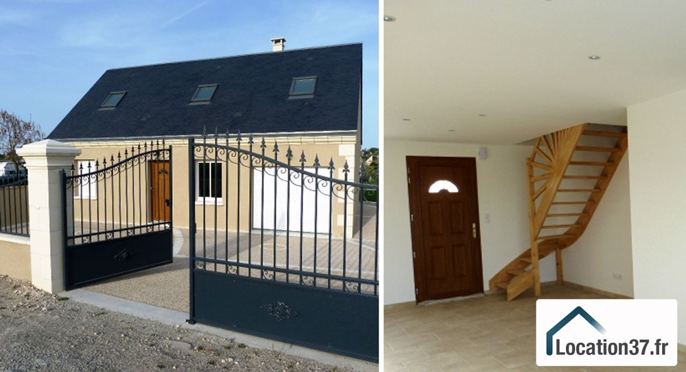 Dans quartier calme, a quelques minutes de la gare TGV de St Pierre des Corps / Tours, decouvrez cette maison a louer de 94 m2 avec 3 chambres a decouvrir sur location 37