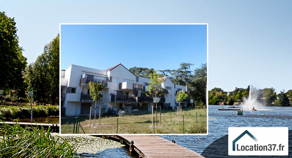 A louer Appartement T3 meuble a Saint-Avertin appelee “ le petit Deauville ” dans la première moitie du siecle dernier