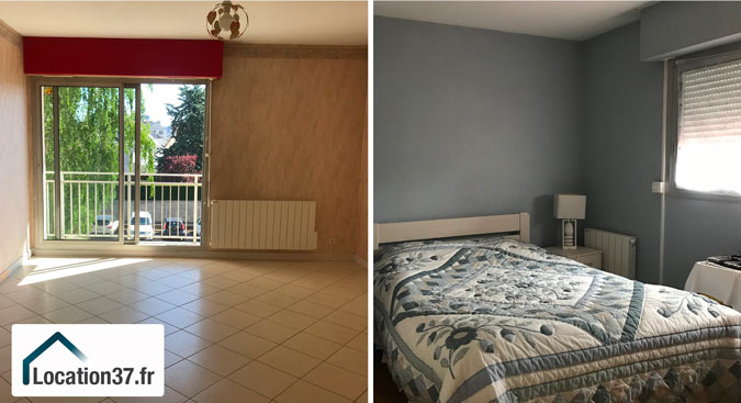 appartement t2 idéalement situé proche tours quartier des halles et hôpitale bretonneu