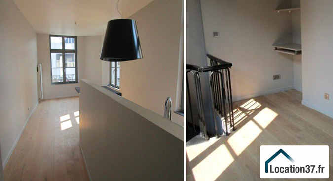 duplex centre de tours dans le quartier des halles par location37.fr